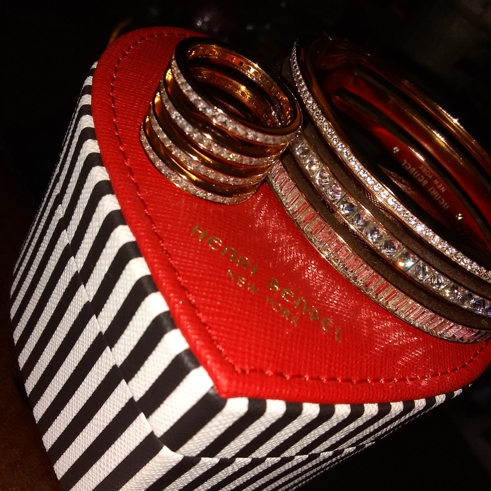 HENRI BENDEL 4band Ring Size 7